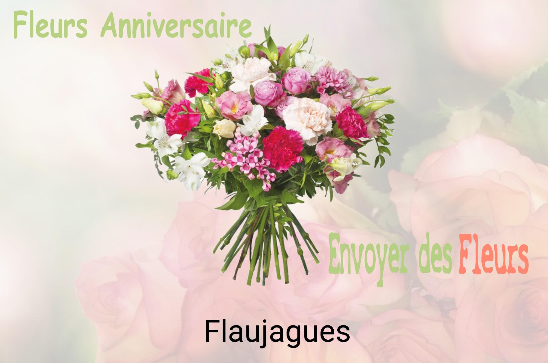 Bouquet de fleurs d’anniversaire livré à Flaujagues